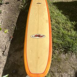 Fun 9’6” Longboard Ready To Surf!!!