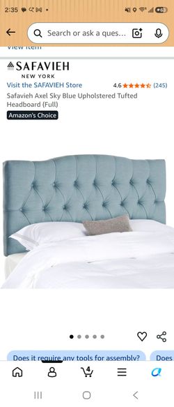 Savafieh Axel Tufted bed