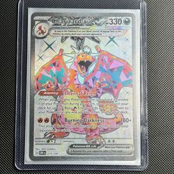 Charizard EX Ultra Rare Odsidian Flames