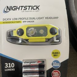 NIGHTSTICK XPP-5462GX LOW PROFILE HEADLAMP  DICATA LOW-PROFILE DUAL LIGHT HEADLAMP