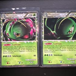 Meganium Primes Pokemon Cards 