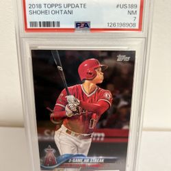 2018 Series Update Shohei Ohtani RC