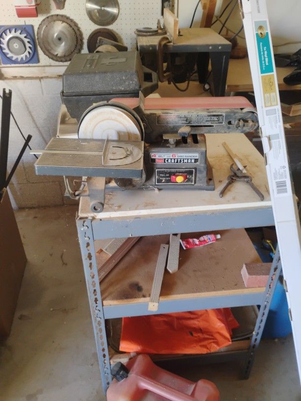 4"Belt6"Disc Sander