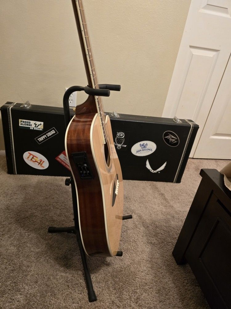 Koa Slimline Acoustic Electric Guitar