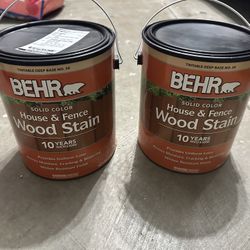 Fence Stain (Cedar Natural tone) - Unopened 