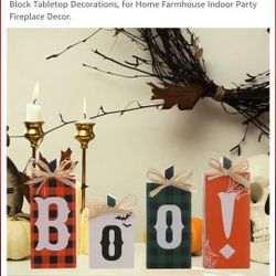 4 PCS wooden sign
