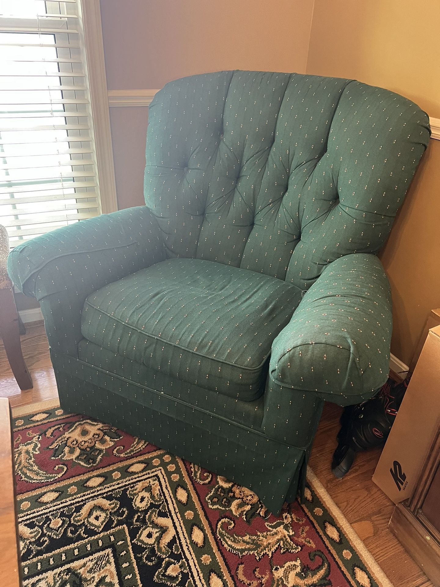 Green Accent Chair