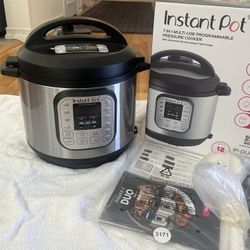 Instant Pot IP-DUO60 6 Qt 7-in-1 Multi Programmable Cooker NIB