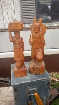 Hand Carved Statues