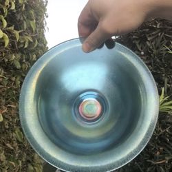 Antique Steuben Aurene Art Glass Bowl Onion Skin Design Loetz Tiffany Era