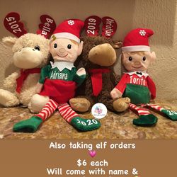 Personalized Elfs & Ornaments 