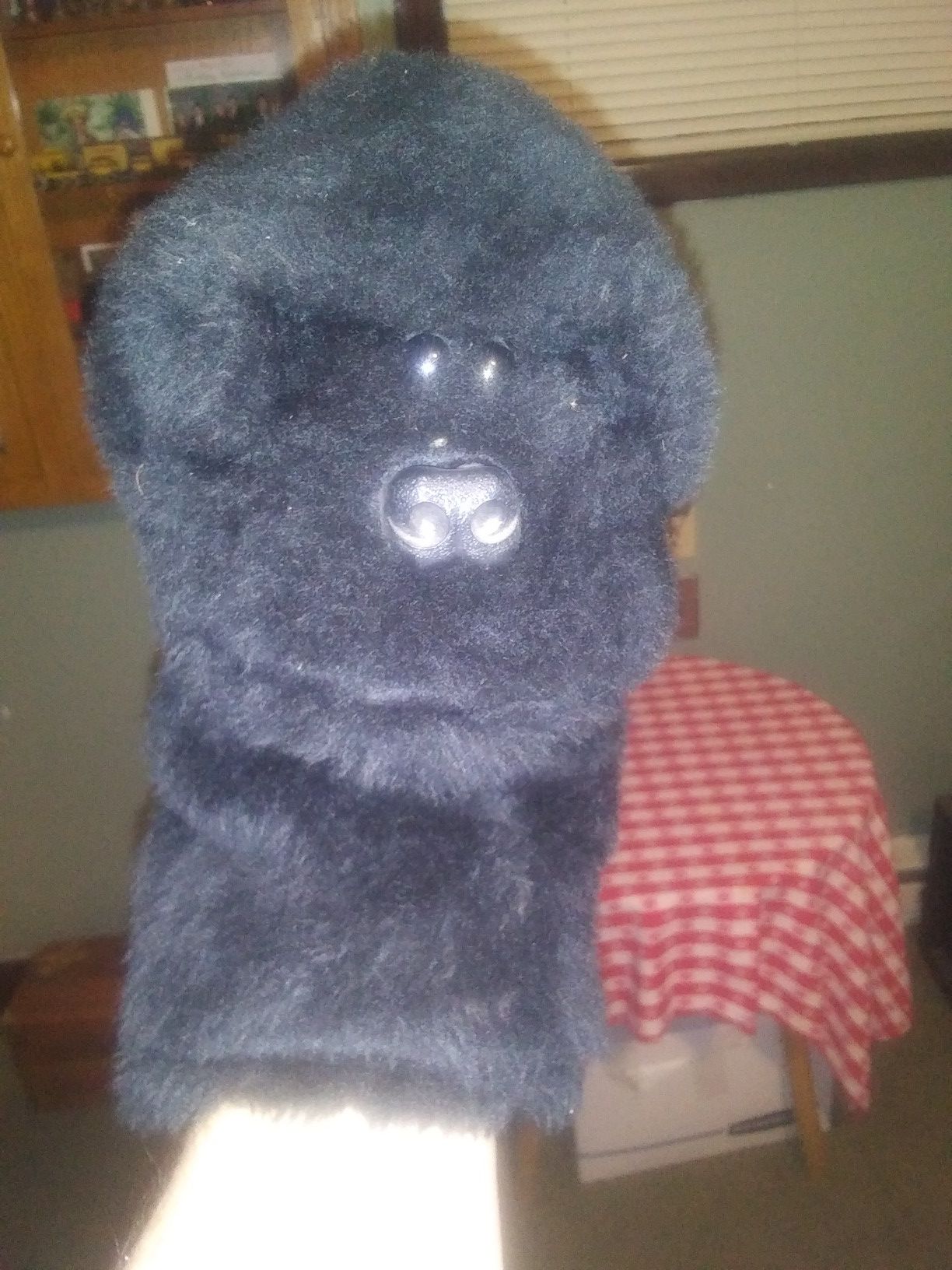 Gorilla hand puppet/Golf club cover