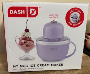 New Dash My Mug Ice Cream Maker