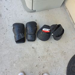 Venum Boxing Gloves And Pads