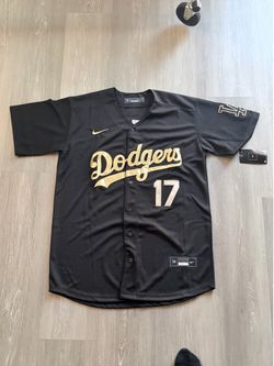 Gold and Black Ohtani Dodger Jersey