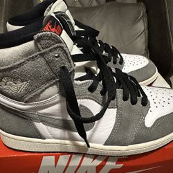 Air Jordan 1 Washed Black 