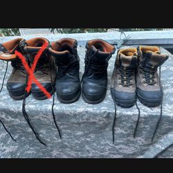 Timberland Work Boots Size 8.5w 8.5 M 