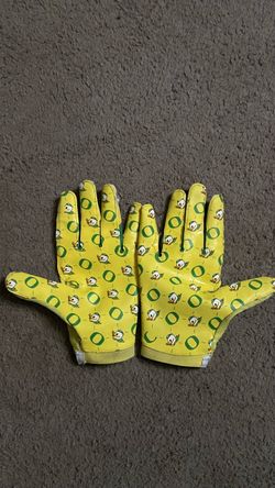 Oregon Ducks Football Receiver Gloves