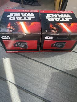 Star Wars ceramic sculpted Kylo Ren mug