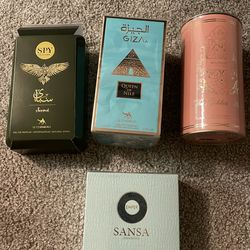 Perfumes  árabes