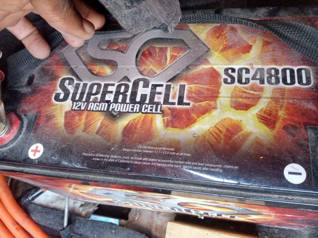 I Have A Super Cell 4800 Power Cell Battery For Sale