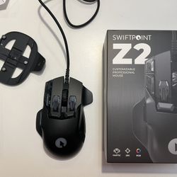 Swiftpoint Z2, mouse with Gyroscope and pressure sensitive buttons 