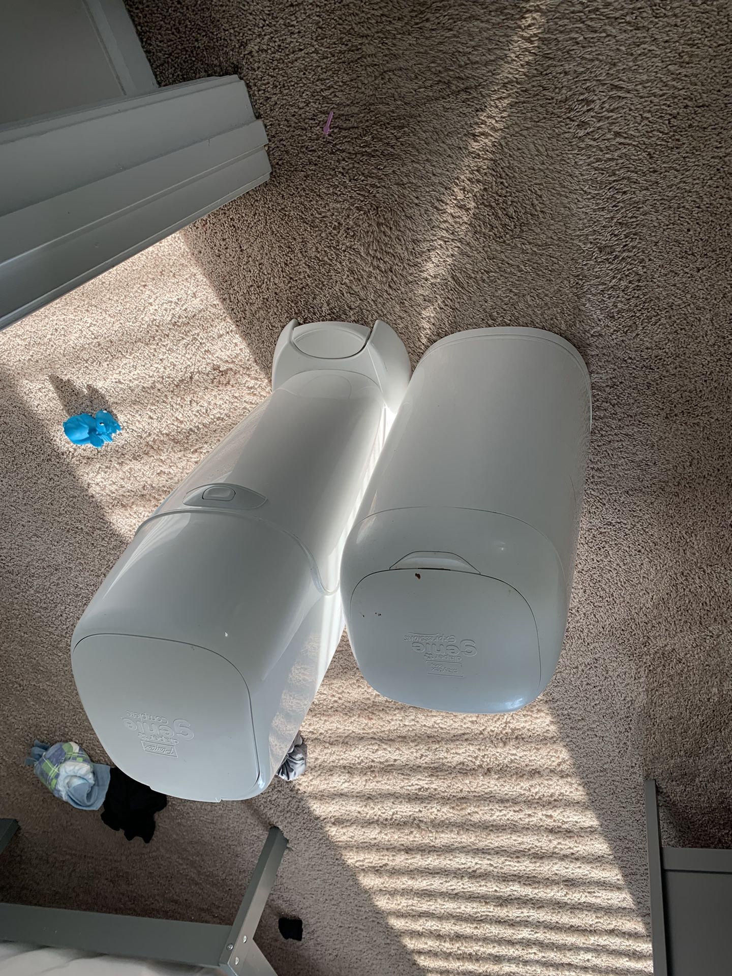 Two Diaper Genies