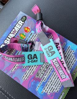 Hard Summer wristband