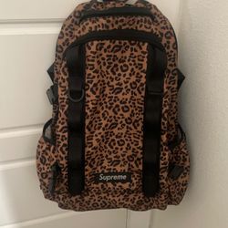 supreme Cheetah print bag