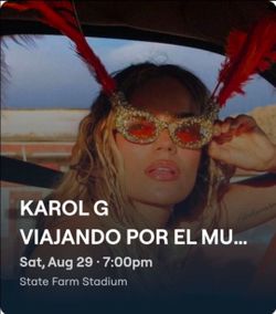 Karol G Tickets