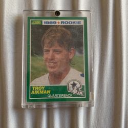 1989 Score Troy aikman RC !!!!!!!!!!!!! Make An Offer 