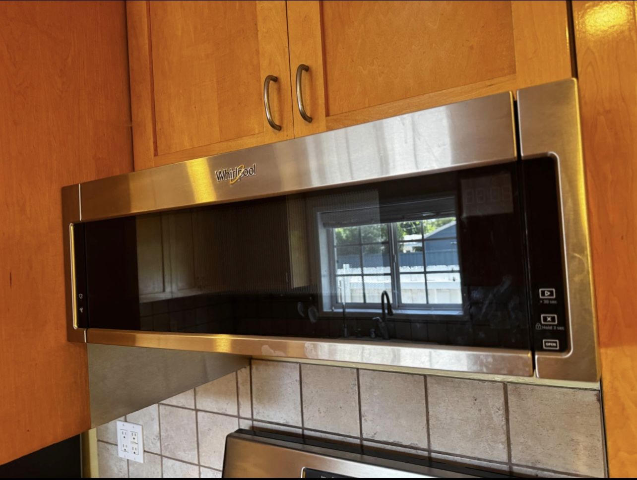 Stainless Steele microwave