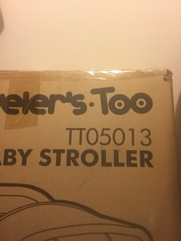 Brand new stroller and still sealed