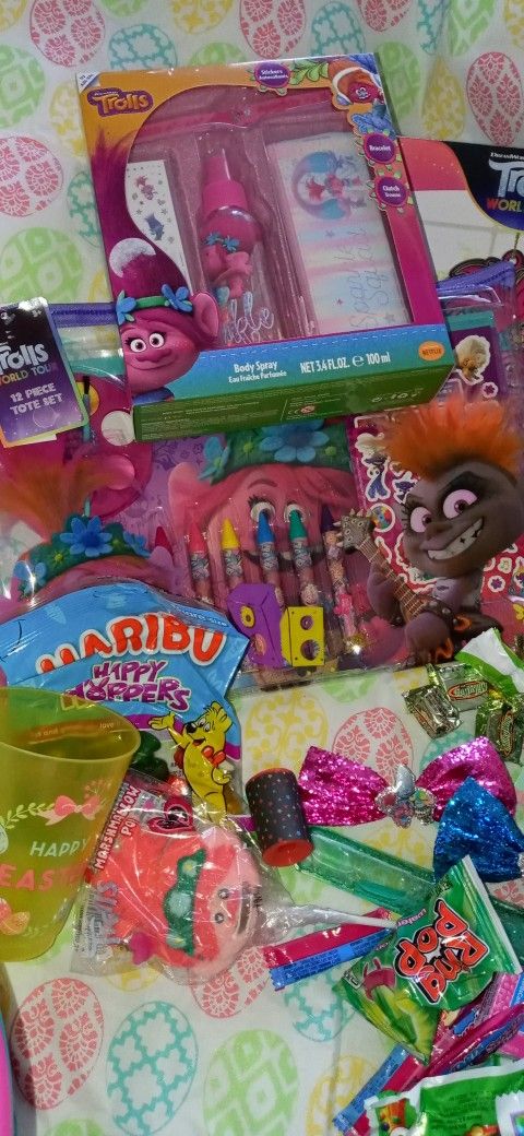 Trolls Easter basket