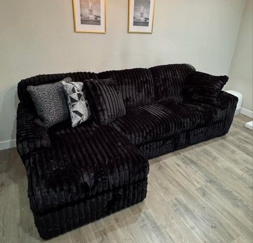 Brand New/ Black Sectional, Seccional, Couch/ Delivery Available, Financing Options,All Products : American Fashion Style Bags On Sale