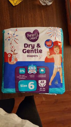 Toddler diapers Size 6