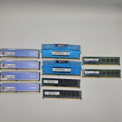 Lot Of Mixed RAM sticks 