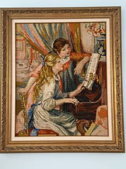 needle point large antique