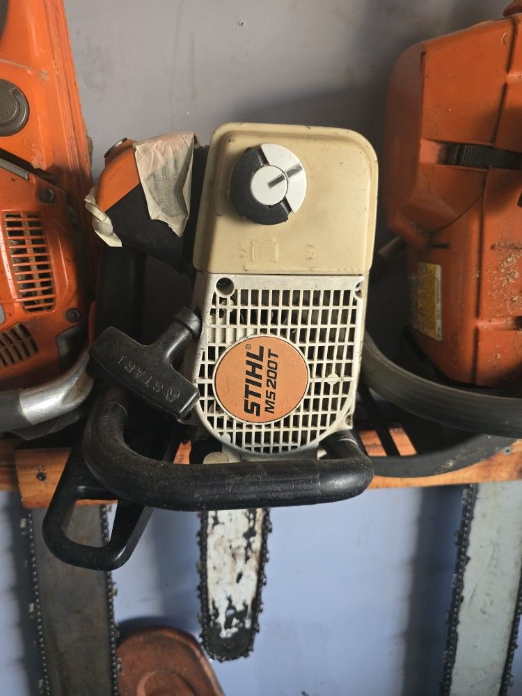 Stihl 200T Rebuilt Only Ran To Break In