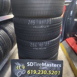 285/40/22 Michelin 