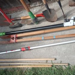 Pole Cutting Saw and YRd Tools 