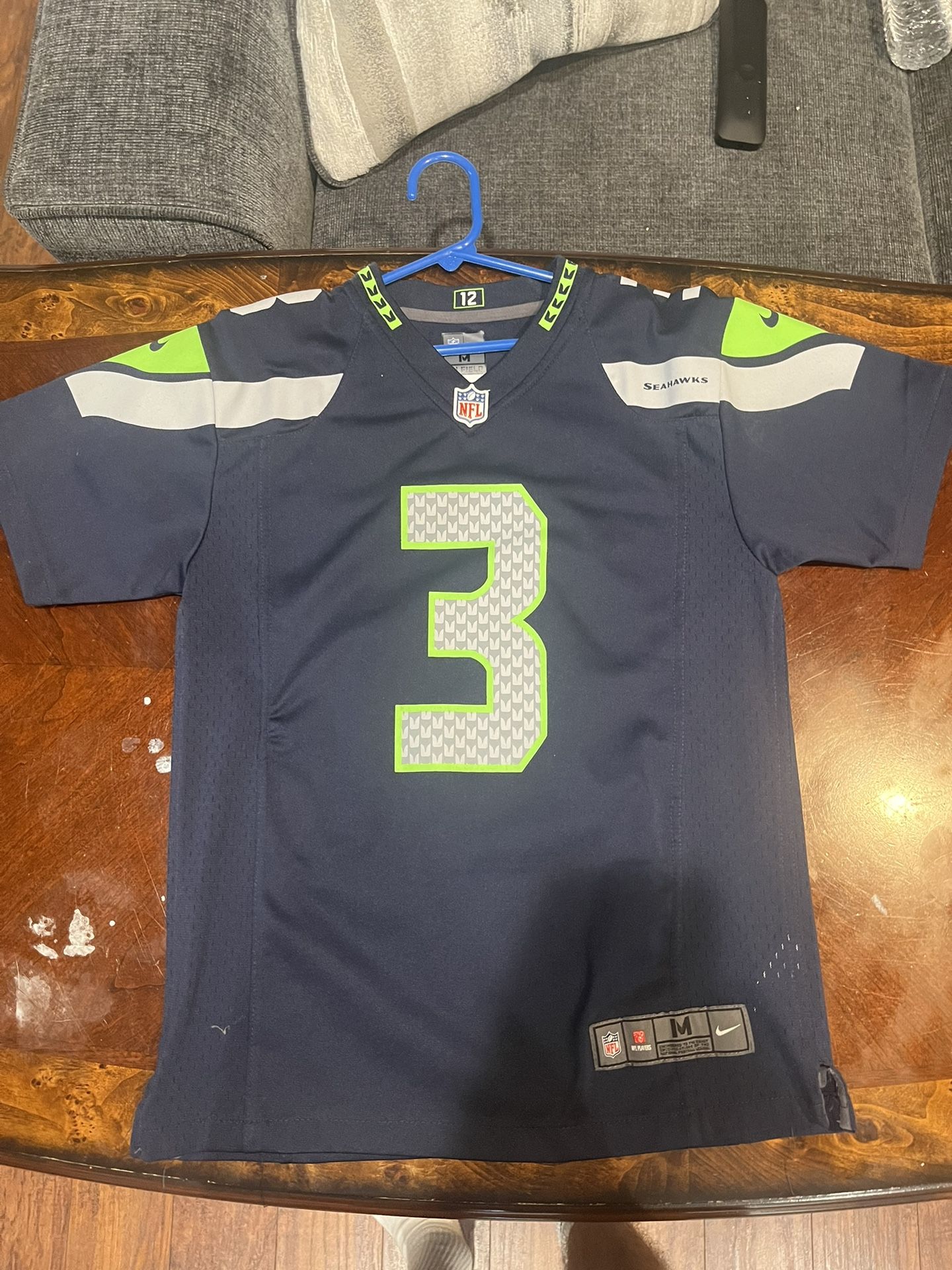 Russel Wilson Seahawks Jersey (Youth Medium)