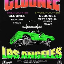 Cloone Tix For Sale( 7/12/25) Saturday 