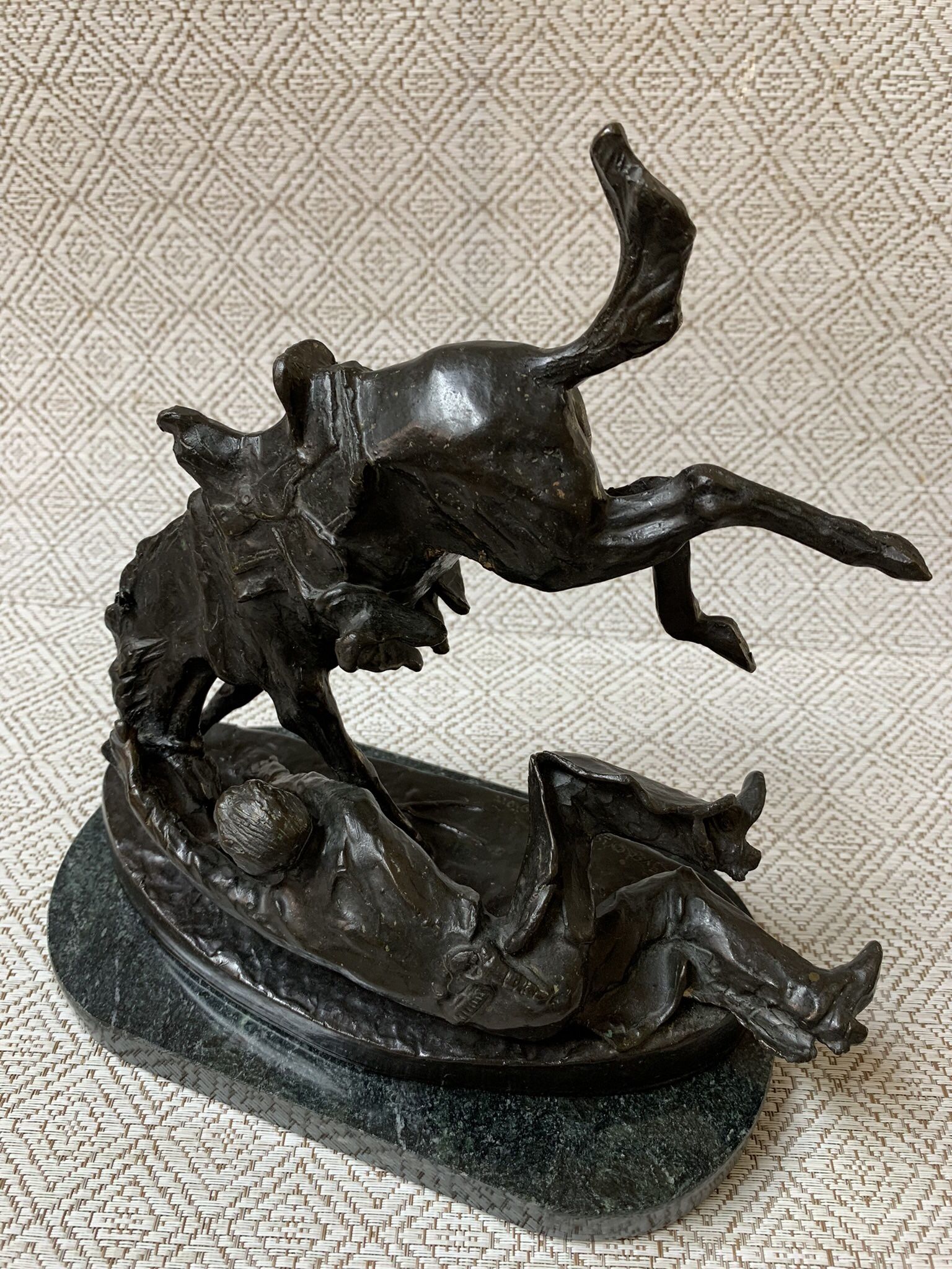 Remington “The Wicked Pony” Bronze Statue