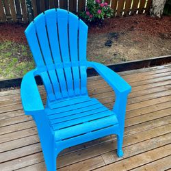 Adirondack Deck Chair (Plastic)