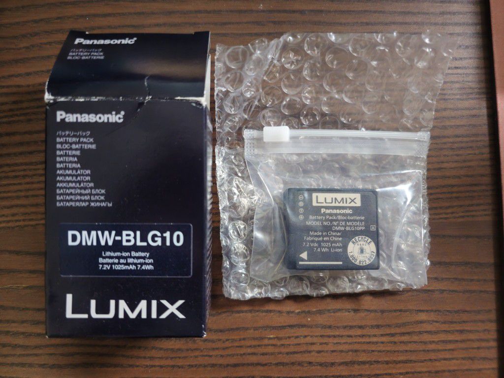 Lumix / Panasonic DMW-BLG10 Battery