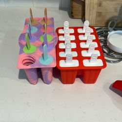 Silicone Popsicle Molds 