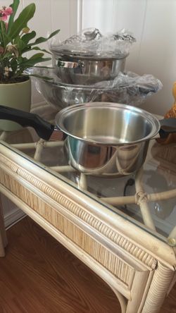 Brand new pots and pans