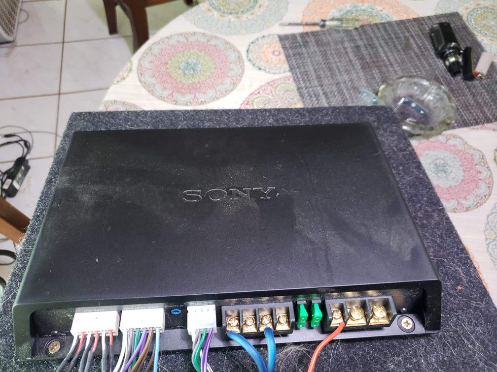Sony 6 Channel Amp With Built In Dsp