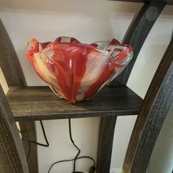 Red Crystal Bowl.